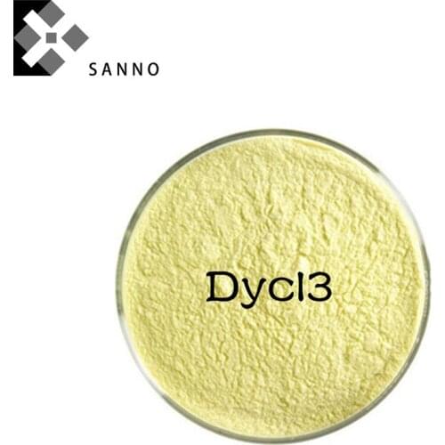 99.99% Purity Dysprosium chloride hexahydrate / Dysprosium chloride anhydrous rare earth fine crystalline powder for addtive