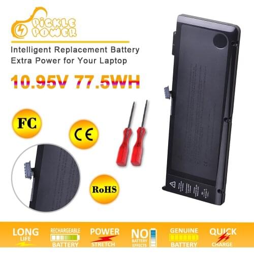 7070mAh A1382 A1286 Laptop Battery for MacBook Pro for Early 2011 Late 2011 Mid 2012 MC721LL/A MC723LL