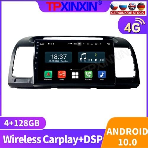 128GB Android 10 Car Radio For Toyota Camry 2005 - 2006 Multimedia Video Audio Recorder DVD Player Navigation HeadUnit GPS 2 din