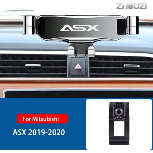 Car Mobile Phone Holder Special Mounts Stand GPS Gravity Navigation Bracket For Mitsubishi ASX 2019 2020 Car Accessories