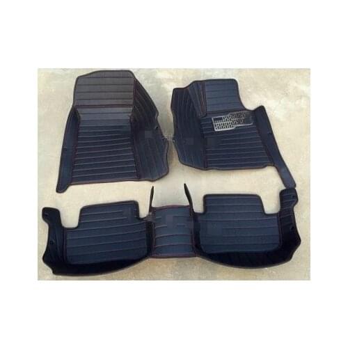 Free shipping! Customize special car floor mats for Right Hand Drive Honda Jazz 2016-2008 waterproof non-slip good fit carpets