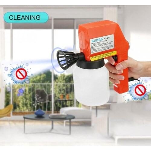 600ML 110V/220V 75W Electric Sprayer Portable Handheld Alcohol Fogger Spray Gun spray Machine US/EU Plug For House Car