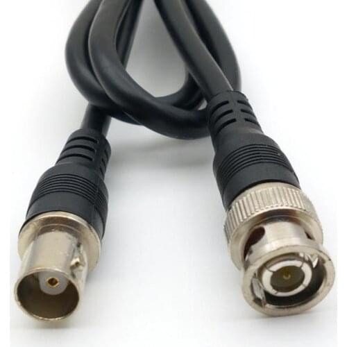 10pcs BNC female TO BNC RG59 Male for CCTV Camera 75 ohm Coaxial Cable 100CM
