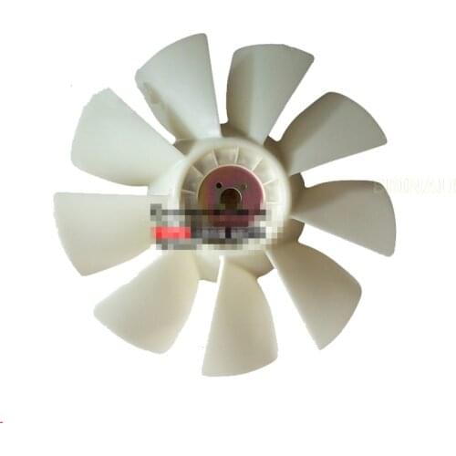 For Kobelco SK200 210 230 250 260-6-6E excavator Mitsubishi 6D34 engine fan blade excavator accessories