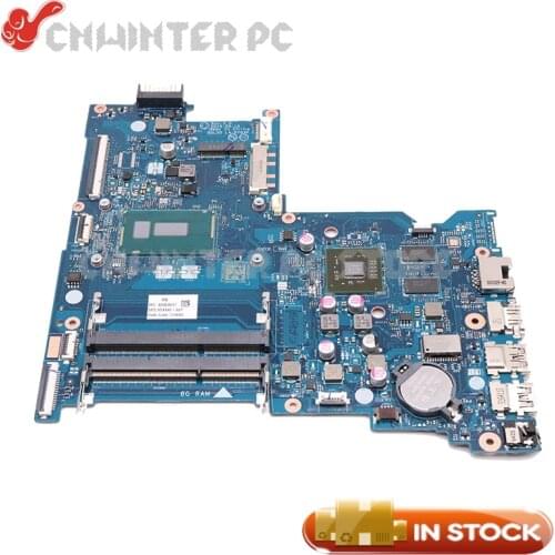 NOKOTION For HP 15-AY 15-BD 15-ac Laptop Motherboard 854940-601 854940-001 BDL50 LA-D703P SR244 I3-5005U CPU