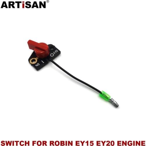 5PCS Robin EY15 EY20 Single Wire Stop Switch for Water Pump.Sprayer.Generator.Tiller.Chipper.Mower.Cultivator Spare Parts