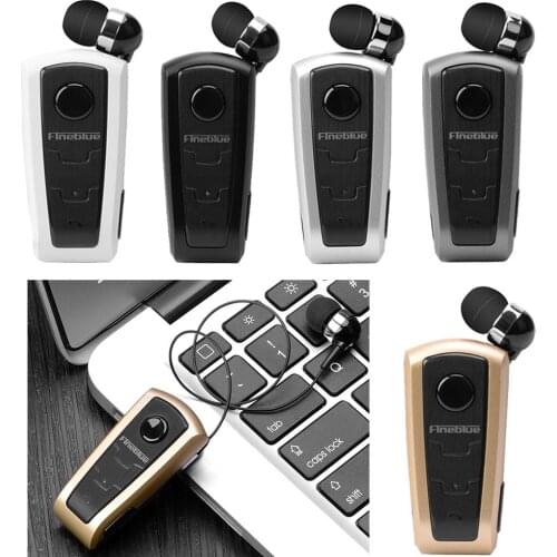 Original Fineblue F910 Wireless Bluetooth V4.0 Headset In-Ear Vibrating Alert Wear Clip Hands Free Earphone For Smartphones