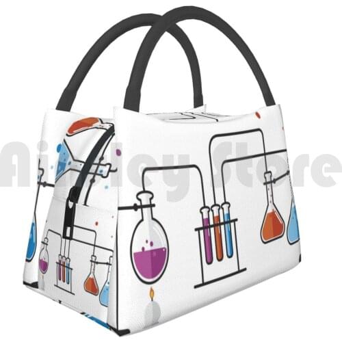 Portable Insulation Bag Experiment Coffee Student Molecule Science Organic Orgo Chem Chemistry Atom Nerd