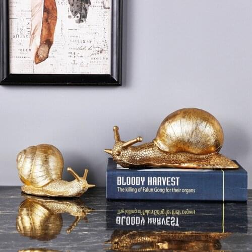 Light-emitting Body Simple and Creative Snail Decoration Porch TV Cabinet Decoration Nordic Home Decoration Crafts Light Luxury