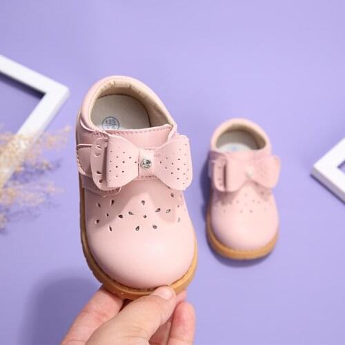 Finil spring girls shoes baby soft bottom toddler shoes Korean Princess shoes childrens new wave childrens shoes