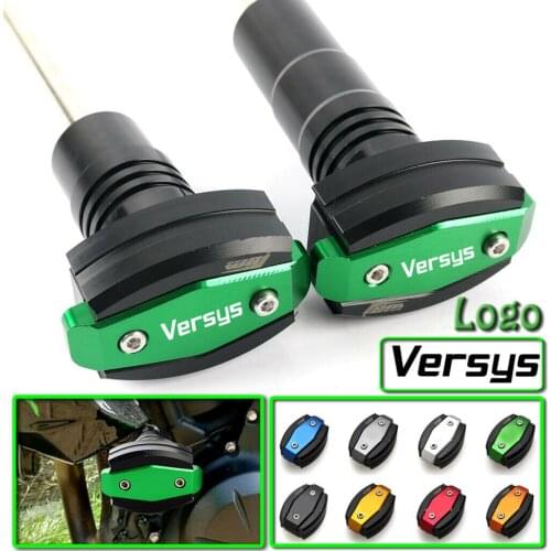 Motorcycle Crash Pad Protector CNC Engine Cover Frame Sliders Falling Protection For KAWASAKI VERSYS 650 2015-2016