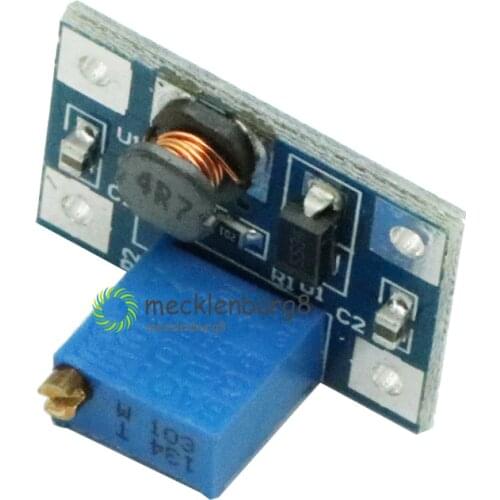 2 pcs. DC-DC 2-24V 2-28V Step Up Adjustable Power module Step Up Boost converter module 2A SX1308