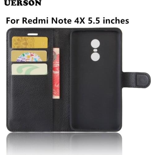For Xiaomi Redmi Note 4X Case Note4X 5.5 Inch Wallet Leather Silicon Cover Phone Case For Xiomi Redmi Note 4X 4 X Case Flip Bag