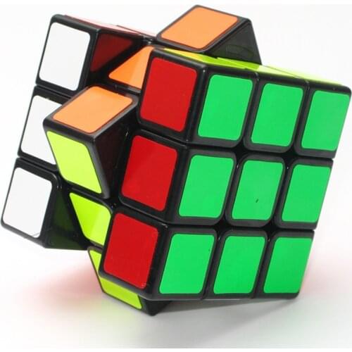 Black PVC Magic cube puzzle ShengShou SengSo Legend ChuanQi 56mm 3x3x3 3x3 professional speed cube educational toys game gift