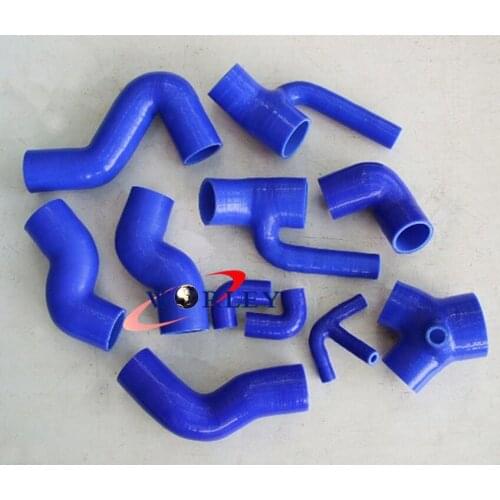 For SILICONE BOOST BLUE HOSE AUDI S4/A6 B5 2.7L BI-TURBO 97-2001