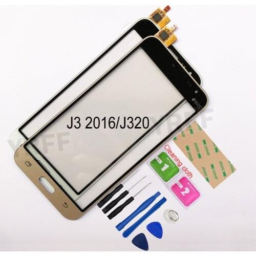 5.0'' For Samsung Galaxy J3 2016 J320 J320F J320H J320M J320FN Touch Screen Digitizer Sensor Touch Glass Lens Panel