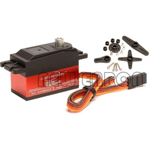 NEW ENRON AX8602 Metal Gear 13KG Torque Digital Core Servo for On-Road RC Touring Car Drift Car RC Plane Model