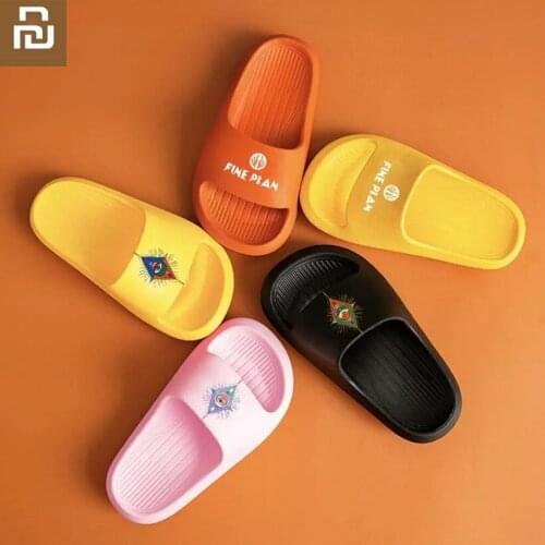 Youpin New Q bomb Parent-child slippers Non-slip soft Comfortable bathroom Indoor Home flip flop for men woman child