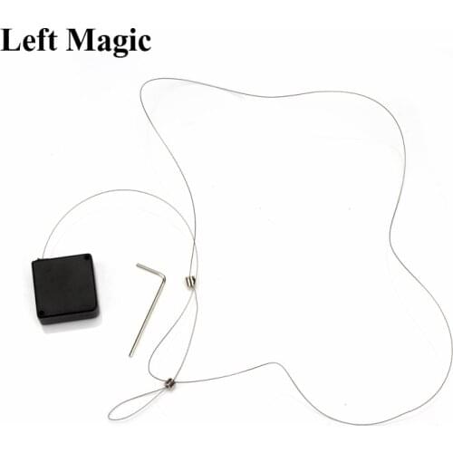 Ultimate Reel-Steel Wire Locked Version Magic Tricks Gimmick Best Magician Accessories Magia Toys Classic Joke C2102
