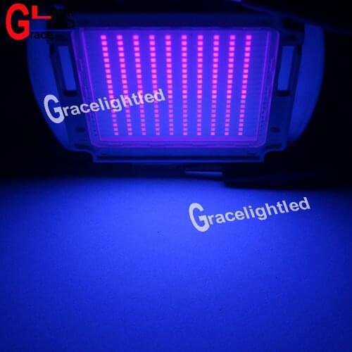 200W Ultra Violet UV 35-400NM 405-410NM 420-430NM High Power LED lamp purple light 33-36V 6000mA