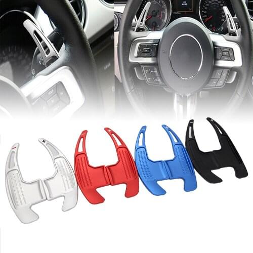 For Ford Mustang 2015 2016 2017 2018 2019 Car Accessories Steering Wheel Paddle Extend DSG Direct Shift Gear Paddle Extension