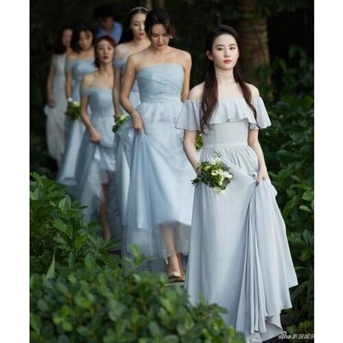 New Elegant Top Sweet New Design Slim slash neck Long Dress Women Summer Party Women Dress