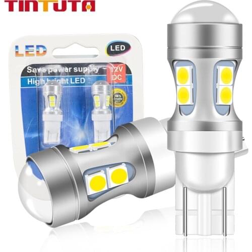 1PC W5W T10 LED Canbus Bulbs 194 168 For Car Reading Lights Interior Lamp 3030 10SMD Parking Lighting Bulb car Accessories light