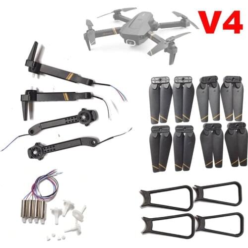 V4 RC Drone RICHIE RC Quacopter Propeller Blades wing arm motors engine Spare Parts group Accessories