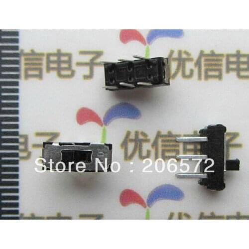 9*3.5*3.2mm mini 6P toggle switch / slide switch vertical type