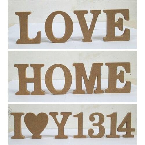 A-Z Wooden Letters Alphabet Word decoration wedding decoration centerpieces Table wall decoration words