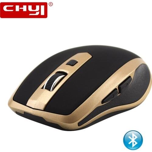 CHYI Wireless Bluetooth Mouse 1600 DPI Cordless Ergonomic Optical For Tablet Laptop PC