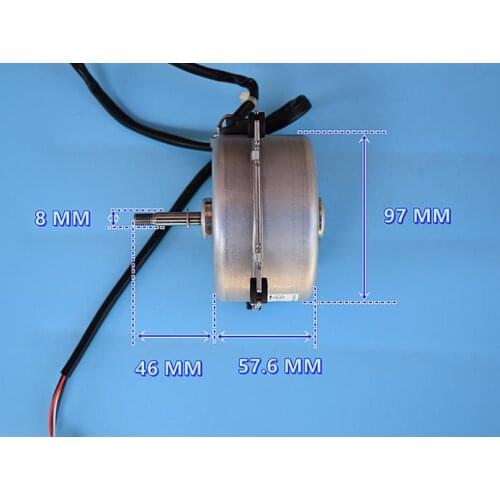 60W DC Brushless Motor, Built-in Drive, Air-Conditioning Indoor Unit Fan Motor DR-9538-816