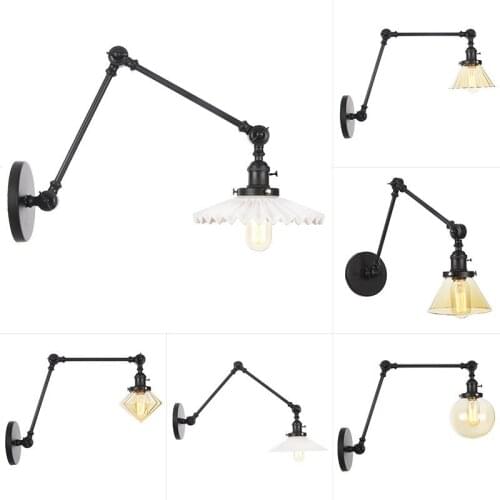 American style corridor milk tea shop bedroom exhibition hall living room box clothing shop decorative wall lamp