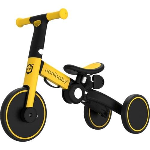 4 In 1 Childrens Balance Bike Tricycle Stroller Kids Pedal Trike Two Wheel Scooter Trolley For 1-6 Years Old Outdoor toys