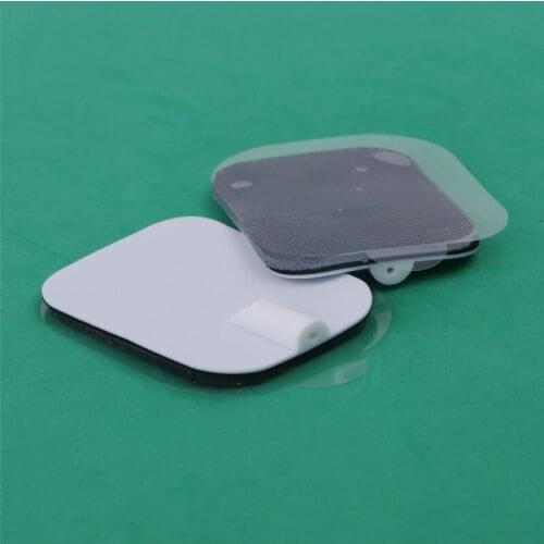 100pcs Silicone&Gel Electrode Pads Tens Electrodes Digital Therapy Machine Massager 2mm Plug with 6x4cm Nerve Stimulator free