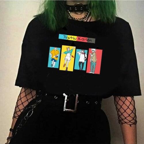Jujutsu Kaisen Gojo Satoru Yuji Itadori clothes t-shirt men graphic tees kawaii print ulzzang top tees harajuku