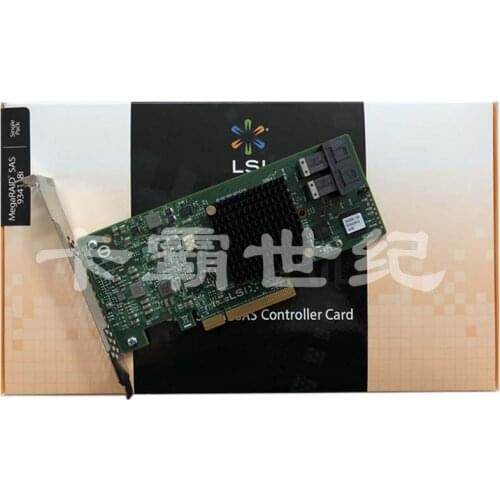 LSI MegaRAID SAS 9341-8i LSI00407 RAID5 array card