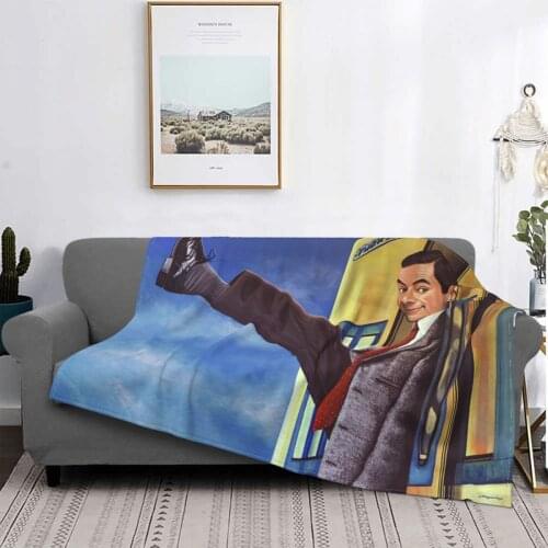 Mr.bean Carpet Living Room Flocking Textile A Hot Bed Blanket Bed Covers Luxury Blanket Blanket Flannel Blanket