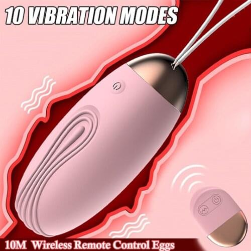 New Sex Toys for Woman Wireless Remote Control 10 Speeds Vibrating Eggs Clitoris Stimulator Vaginal Massage G- Spot Vibrators