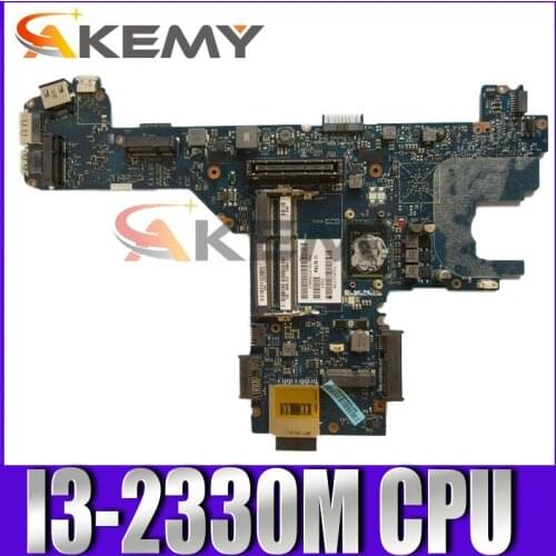 Original Laptop motherboard For DELL Latitude E6320 I3-2330M Mainboard CN-0X1CHG 0X1CHG PAL70 LA-6611P SR04L