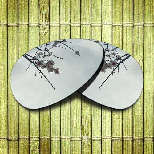 Polarized Replacement Lense For-Oakley Crosshair S Sunglasses Frame True Color Mirrored Coating - Chrome Color Options