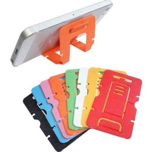 Portable Mini Mobile Phone Holder Foldable Desk Stand Holder 3 Degrees Adjustable Universal for iPhone Andorid Phone