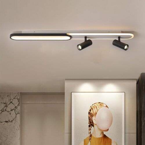 Minimilism Modern Ceiling light for Living room Bedroom Dining room Kitchen LED Ceiling lamp Aisle light Free shiping Fixtures