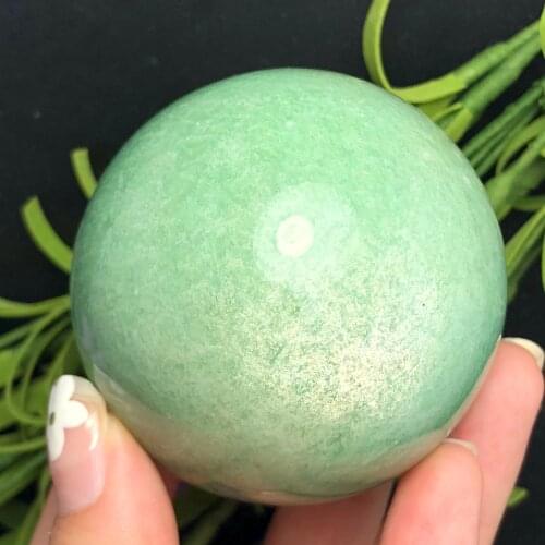 Natural Amazonite Stone Crystal Ball Chakra Reiki Healing Home Decoration Crafts
