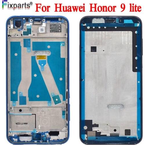 Blue/Black/Grey For Huawei Honor 9 lite Housing Middle Frame Bezel Middle Plate Cover replacement parts For Huawei Honor 9 lite