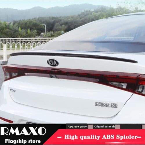 For Optima Spoiler 2020-2021 Kia Optima K5 Spoiler D-KX ABS plastic Material Car Rear Wing Color Rear Spoiler
