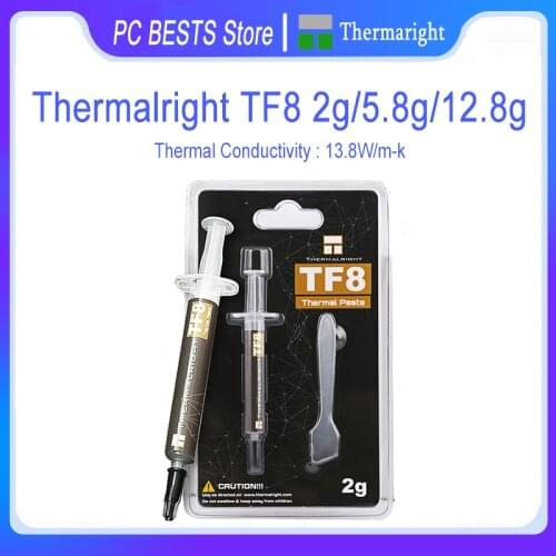 Thermalright TF8 2/5.8/12.8g Thermal Grease CPU Graphics card cooling silica gel Desktop computer notebook