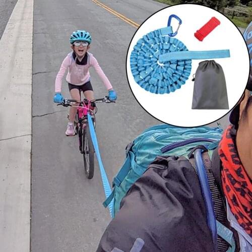 Mountain Bike Rally Rope Nylon Tow Rope Bicycle Elastic For Kids Outdoor Cycling Safety Equipment Cycling Pull Strap