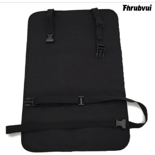 Universal Tactical Car Seat Back Organizer military Panel Vehicle Seat Cover Protector Kit Mat Black