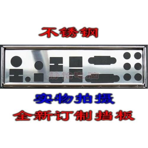IO I/O Shield BackPlate Blende Bracket For MSI Z77A-G45 GAMING Z68A-GD65 (G3)